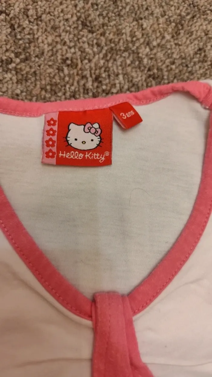Débardeur Hello Kitty 3 ans - photo numéro 3
