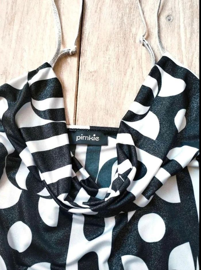 Top soirée Pimkie vintage - S = XS actuel - Neuf - photo numéro 5