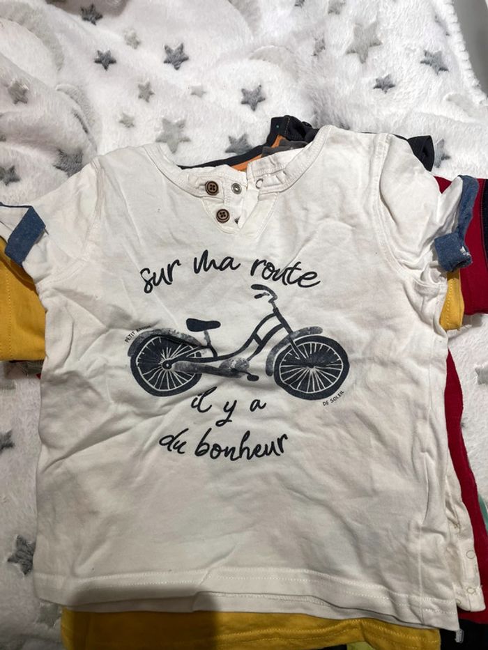 Lot 10 T-shirt 18 mois