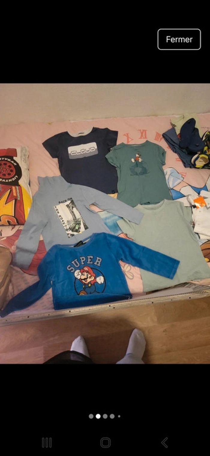 Lot vêtements garçon 4 ans - photo numéro 2