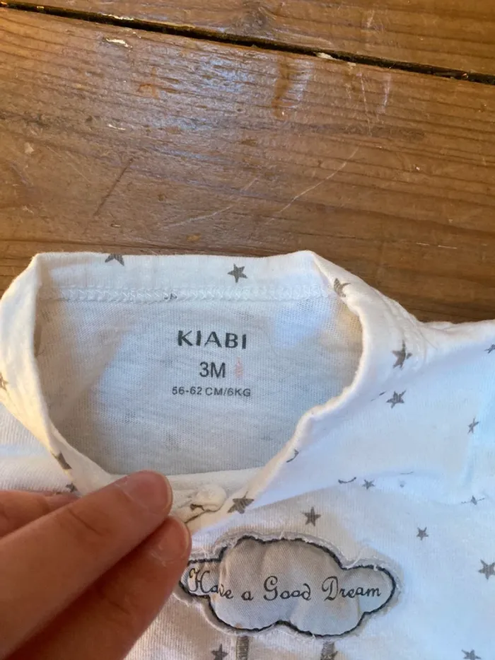 Ensemble pyjama + bonnet Kiabi - photo numéro 2