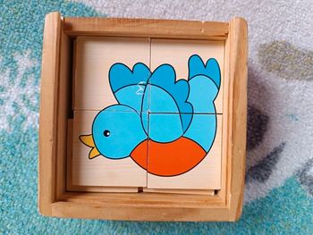 Boite de puzzles animaux