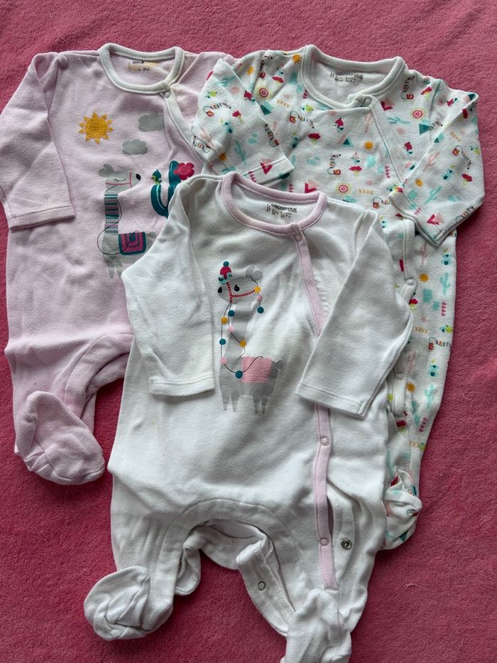 Lot de 5 pyjamas coton - photo numéro 3