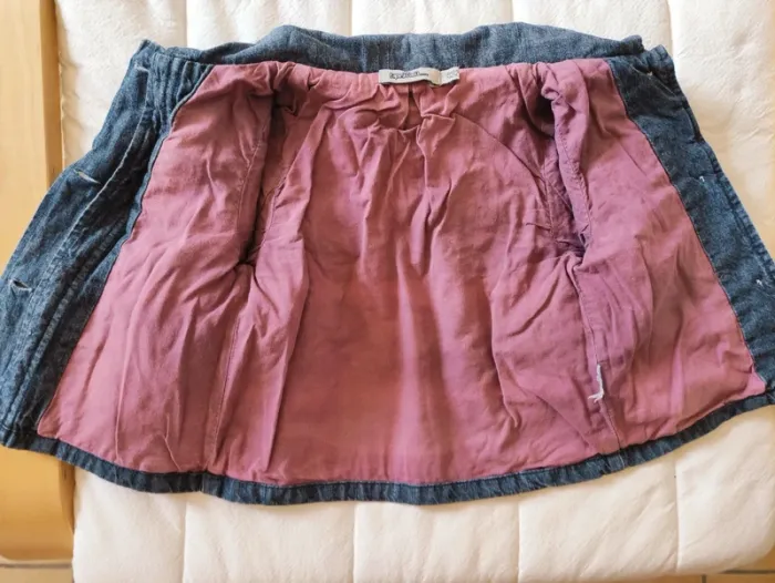 🍭 trench en jeans 🍬74 cm /12 mois - photo numéro 5