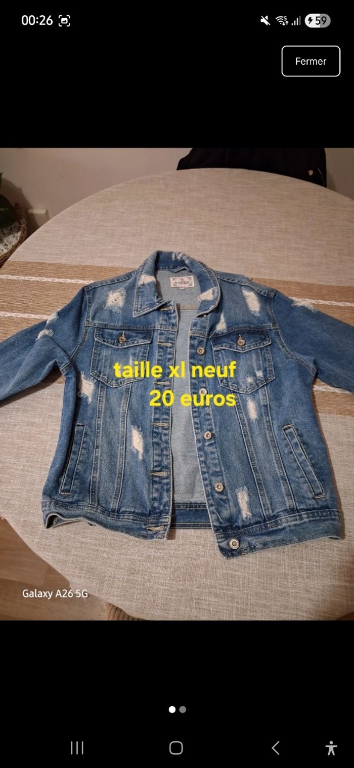 Veste jeans