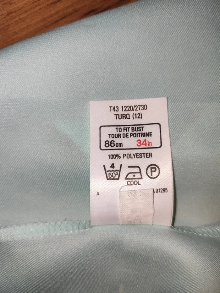 Chemise St Michael Bleu Clair, Taille 40 - Fraîcheur Pastel ! - photo numéro 6