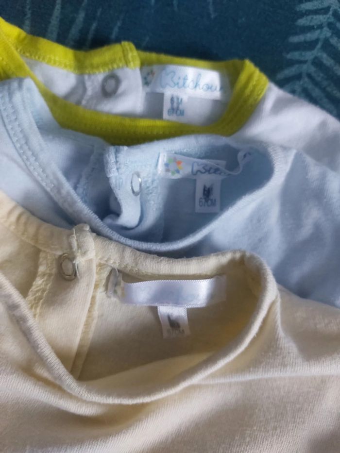 3 pyjamas été 6m kitchoun - photo numéro 4