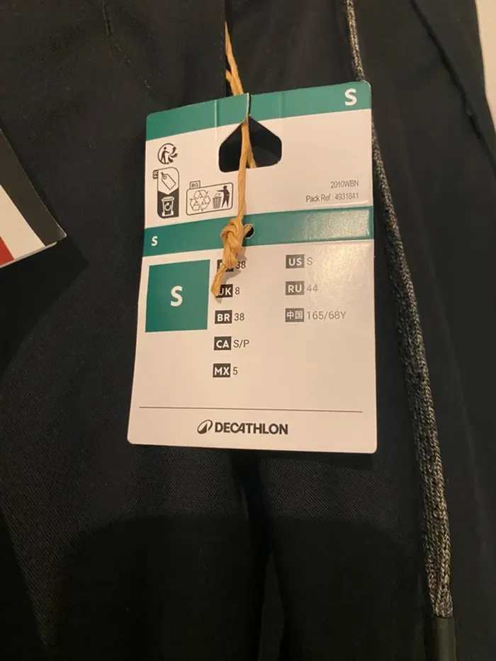 Pantalon de Ski & Snowboard Femme – SNB 100 – Noir – Taille S – Neuf avec étiquette - photo numéro 8