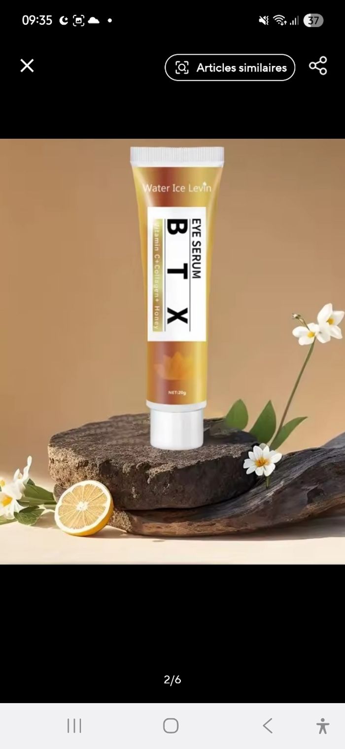 Retinal botox crème - photo numéro 2