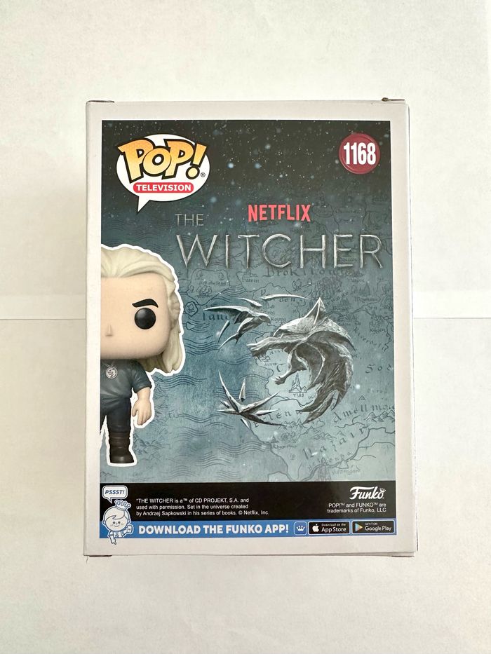 Figurine Funko Pop Geralt numéro 1168 The Witcher 2021 Fall Convention - photo numéro 3