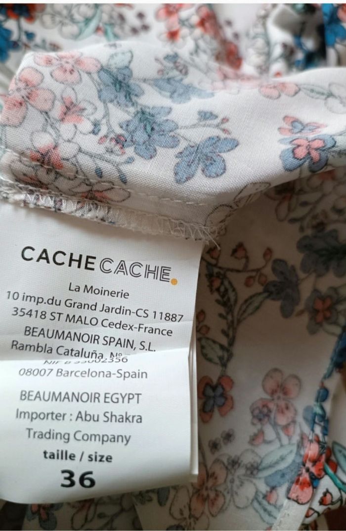 Blouse fleurie taille 36 - photo numéro 7