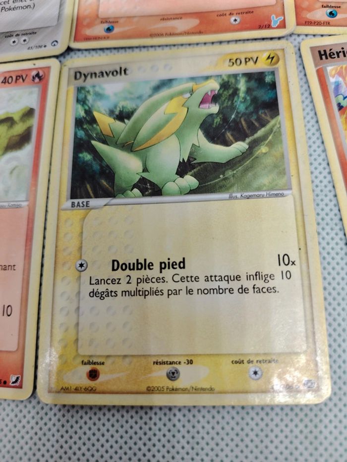 Lot cartes pokemon de 2004 à 2007 - photo numéro 3