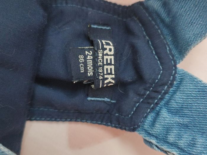 Robe en jean - Thème renard - Taille 24 mois - Très bon état - Creeks - photo numéro 4