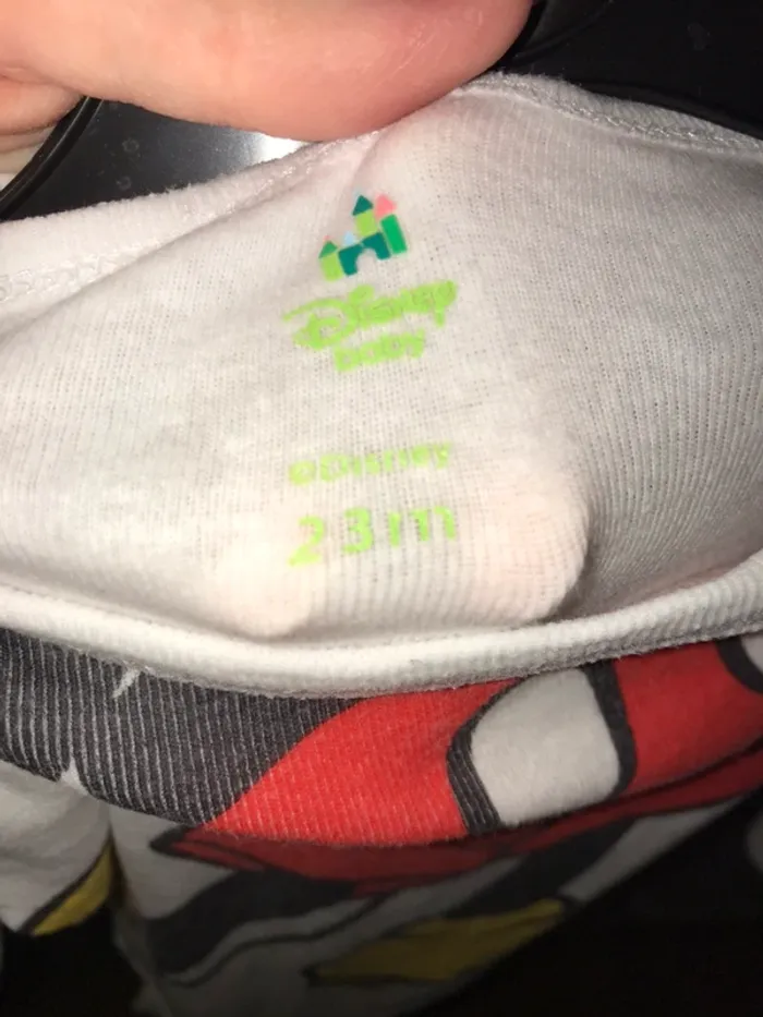 Body mickey disney 23 mois très bon état - photo numéro 3