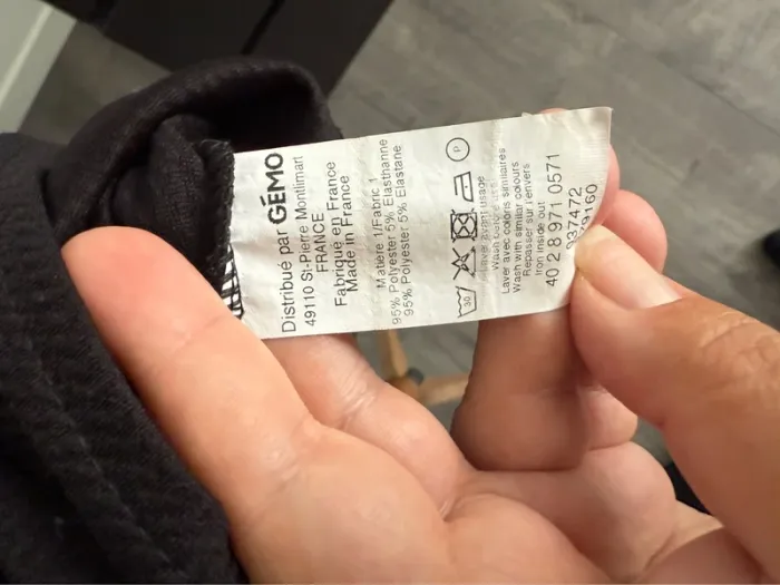 Robe manches courtes noires Gemo taille M ou 38 - photo numéro 6