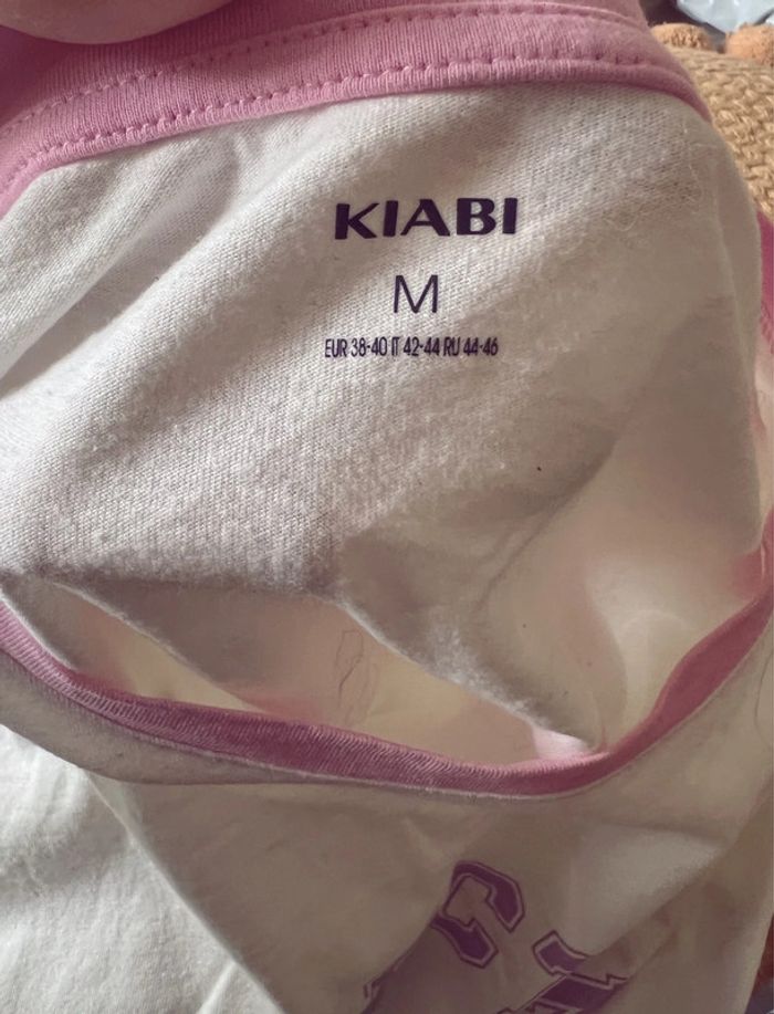 Tee-shirts Kiabi Collection 90s vintage pastel oversize loose taille M - photo numéro 3