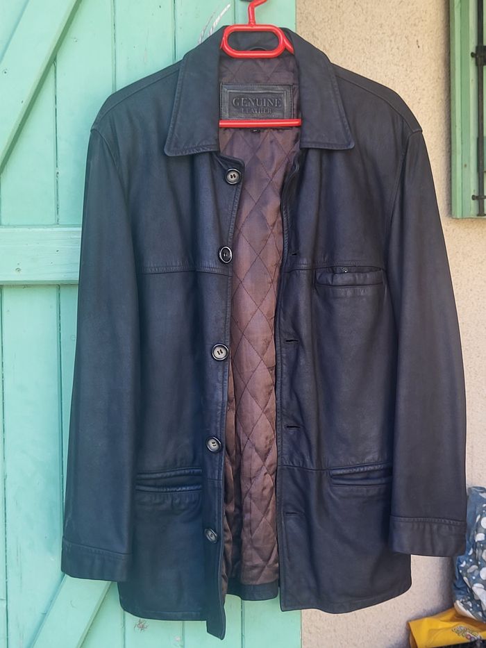 Veste en cuir homme - photo numéro 5