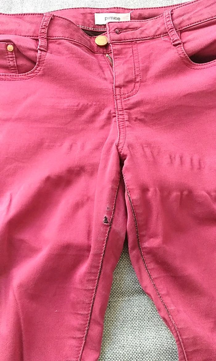 Pantalon bordeaux - photo numéro 2