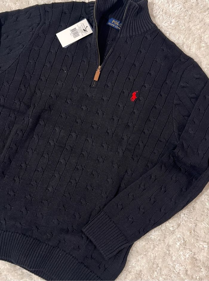 Pull polo Ralph Lauren torsadée - photo numéro 6
