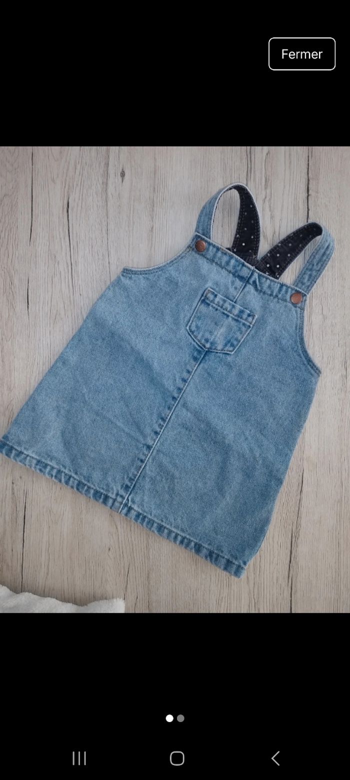 Robe en jeans