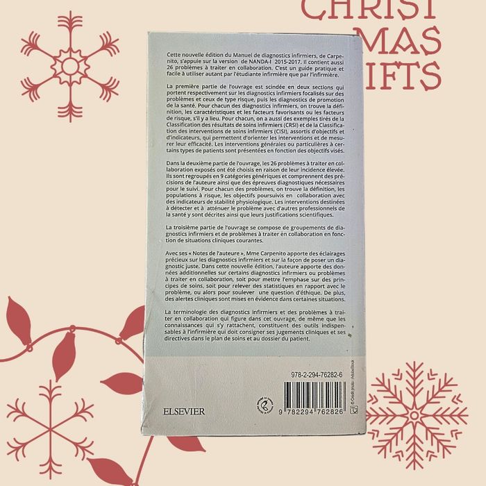 Livre manuel de diagnostics infirmière - photo numéro 3