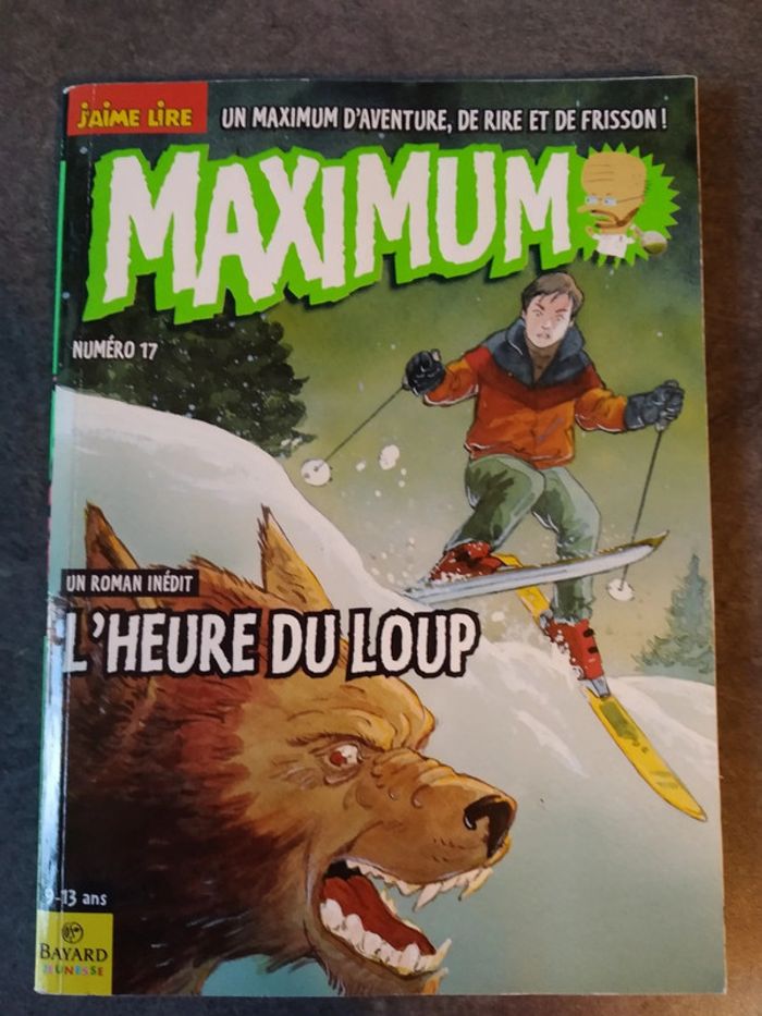 Lot de 2 "maximum" j'aime lire - photo numéro 3