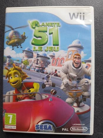 Nintendo - Wii - Planete 51 - Le jeu