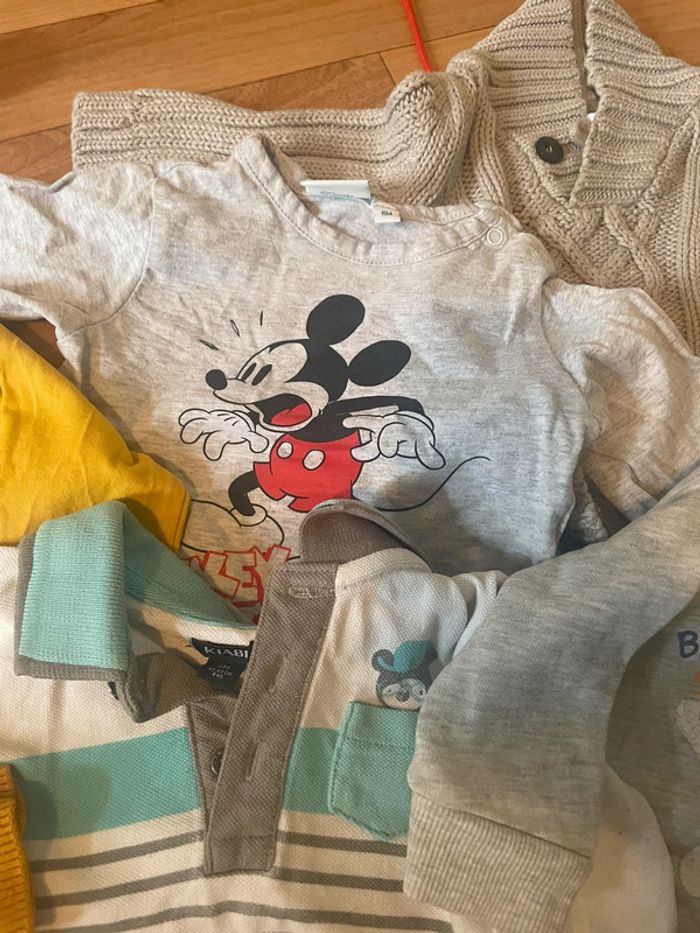 Lot 12 pulls, tshirts ML, gilets - photo numéro 5