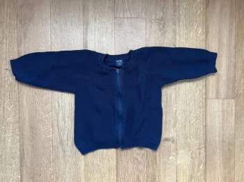 Gilet Bleu marine 12M