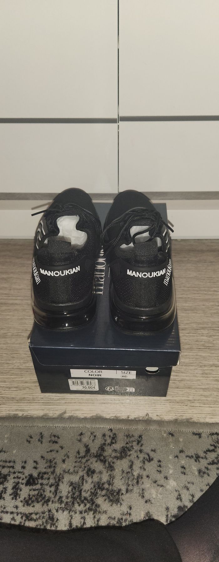 Baskets homme Manoukian pointure 40 - photo numéro 3