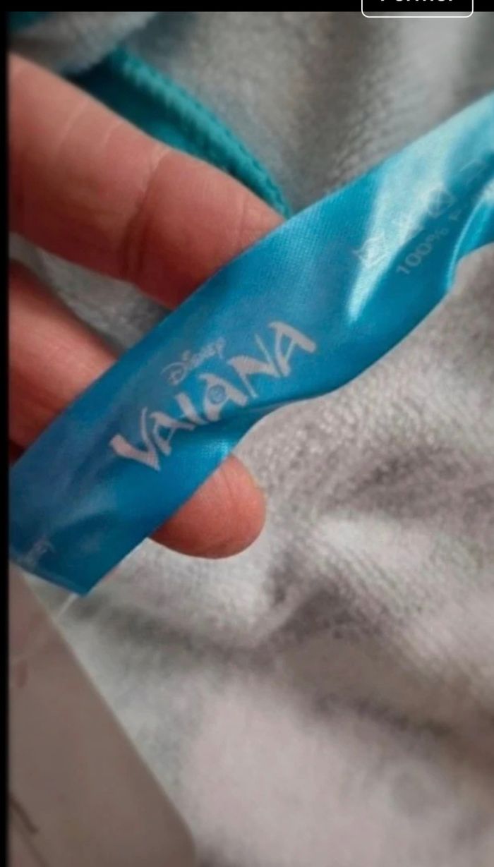 Poncho de bain vaiana - photo numéro 5