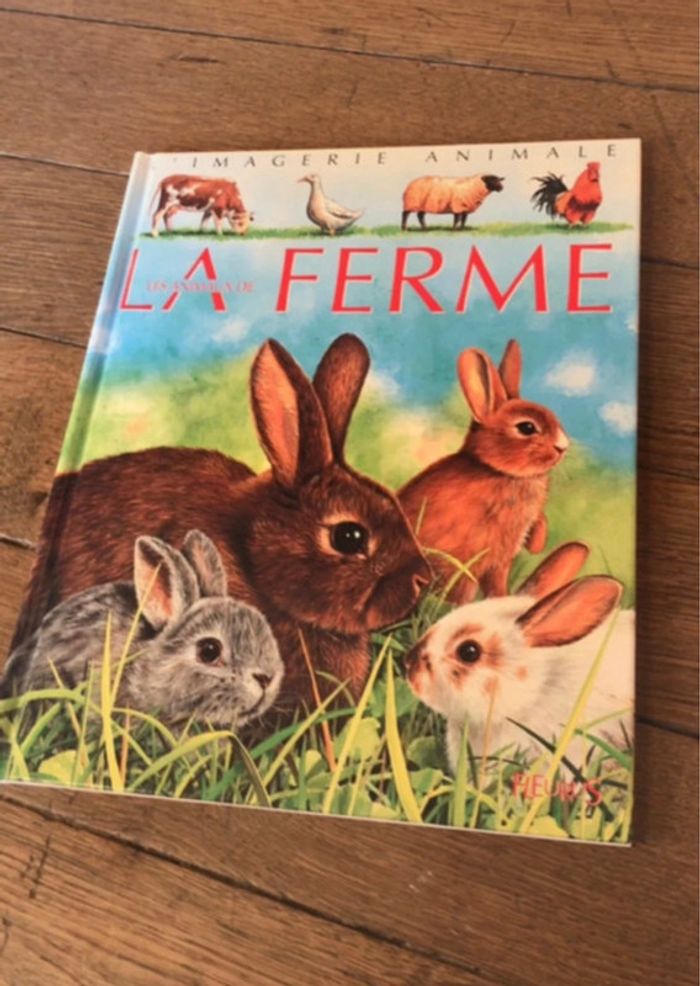 Livre Imagerie animale La ferme