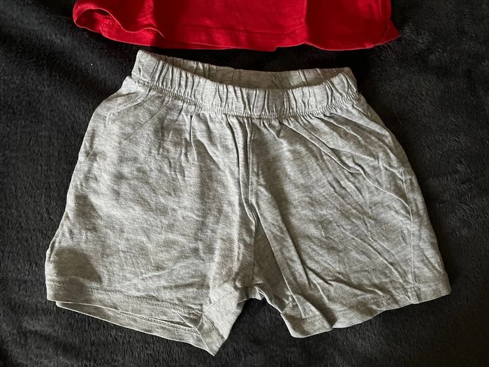Pyjama short mixte Little rebel taille 2 -  3 ans - photo numéro 4