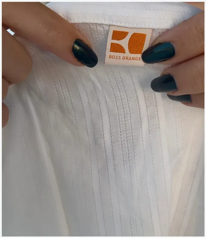 Chemisier débardeur blanc taille S Boss Orange très bon état - photo numéro 6