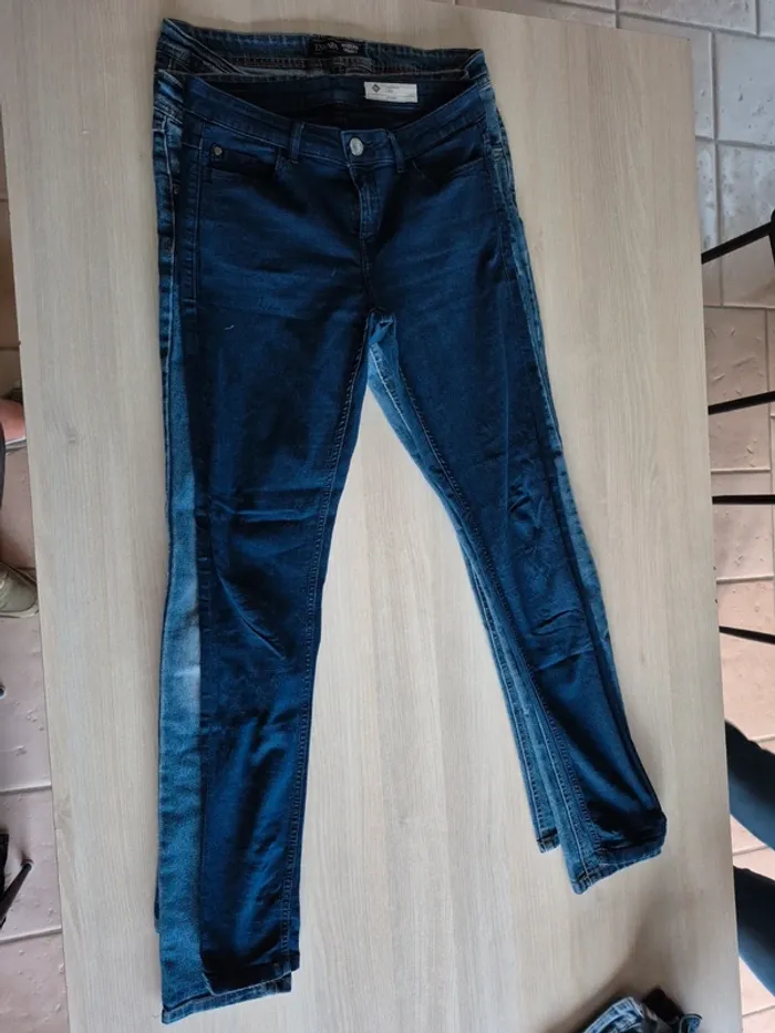 Lot 5 jeans femme taille 40 - photo numéro 5