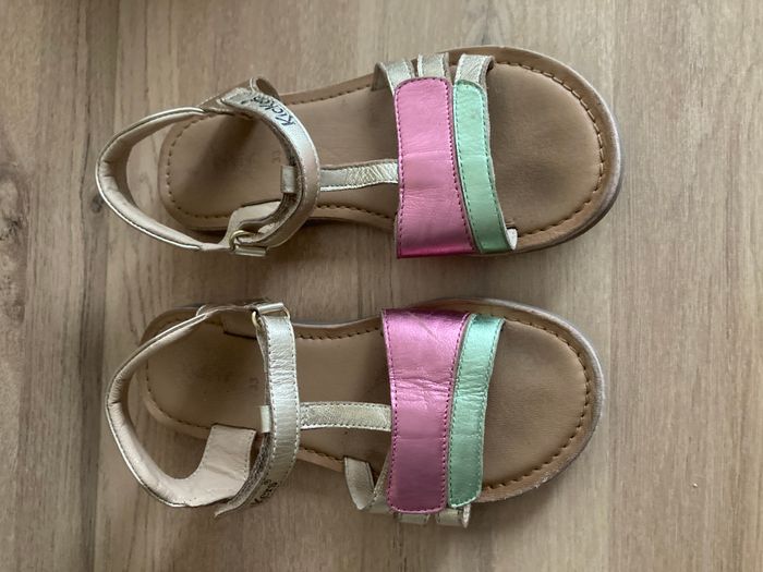 sandalette à scratch - photo numéro 2