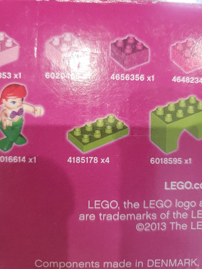Lego duplo 10515 le château de la petite sirène - photo numéro 5