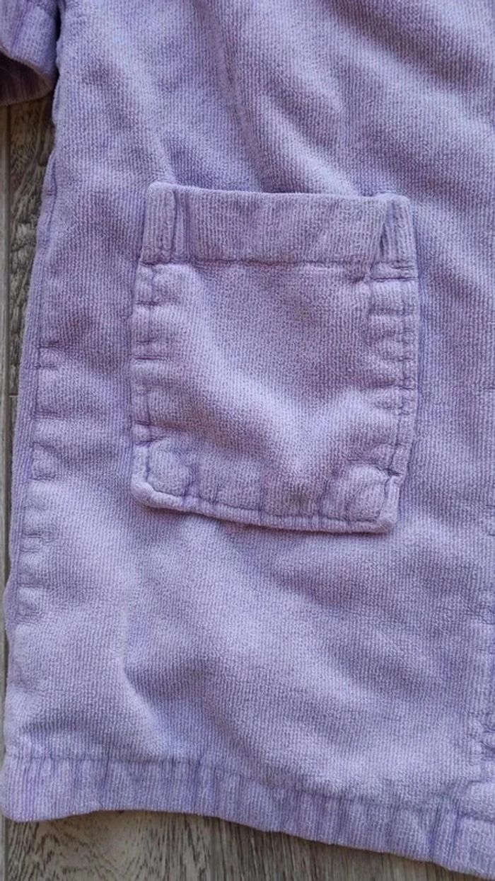 peignoir éponge cendrillon disney taille 2/4 ans - photo numéro 2