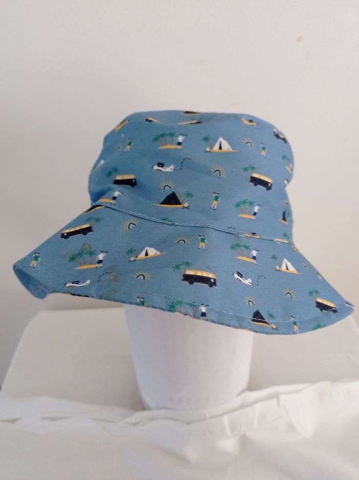 bob bleu de Les petits cailloux 45/47 réf R174 B6 - photo numéro 2