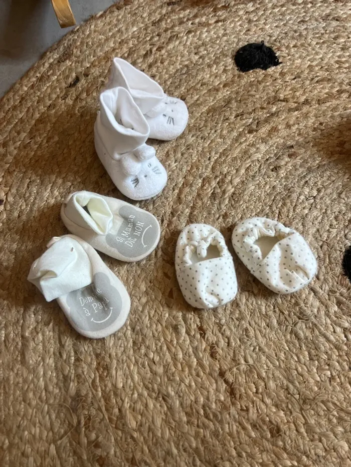 Lot chausson bébé