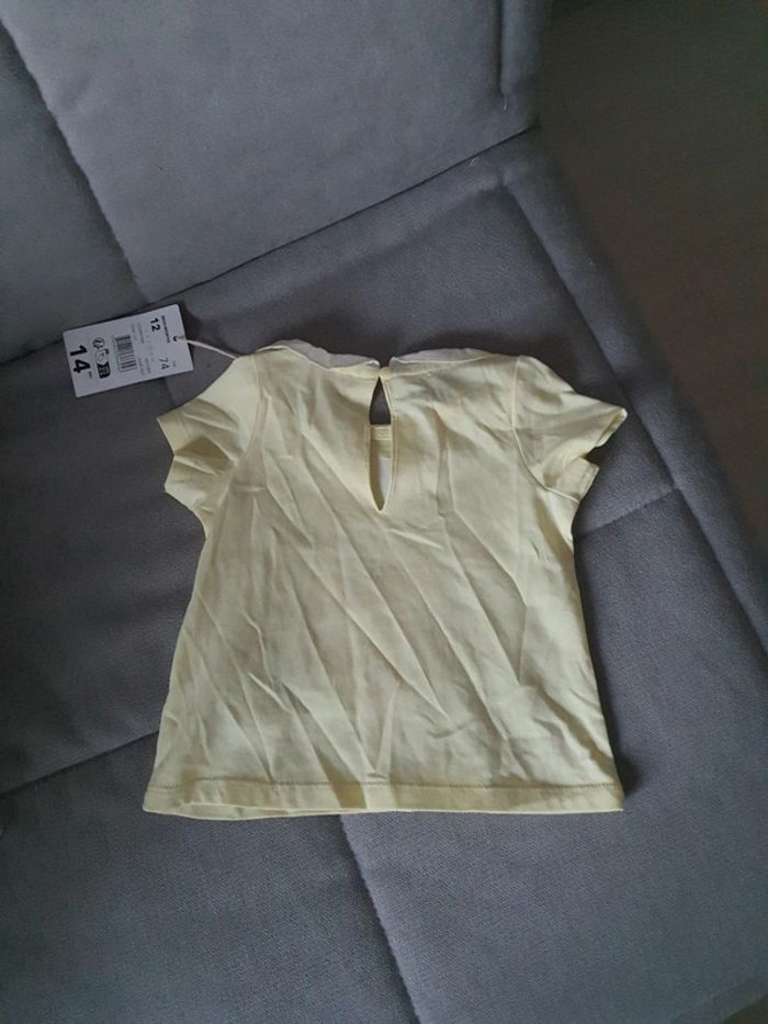 Tee-shirt Du Pareil Au Même taille 12 mois neuf avec étiquettes - photo numéro 4
