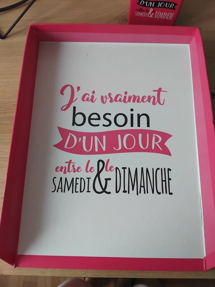 Accessoires de bureau : banette et pot à crayons - photo numéro 2