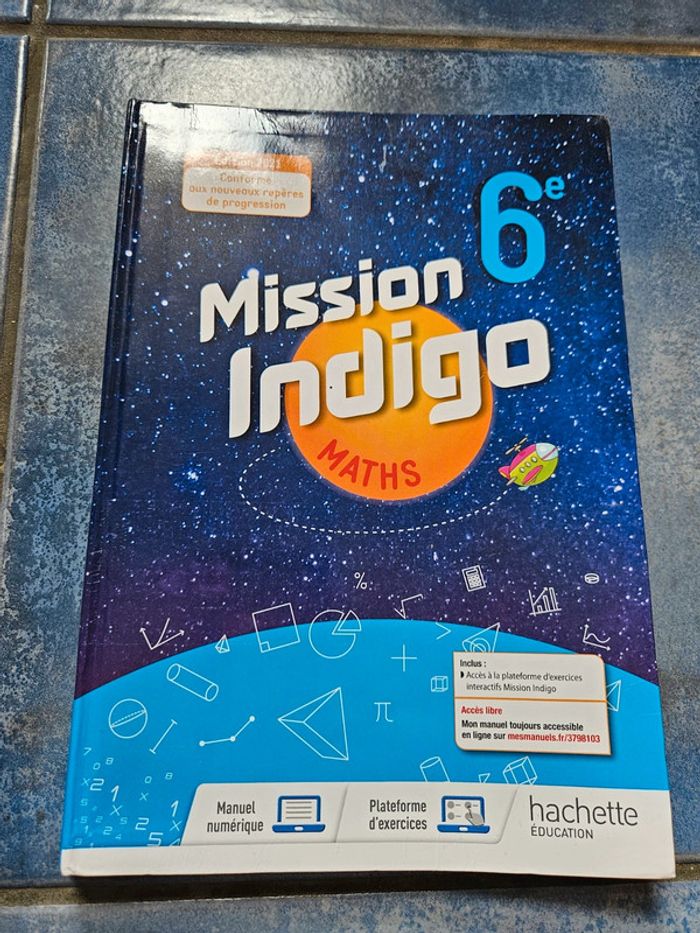 Mission indigo 6eme