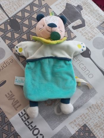 Doudou marionnette babynat