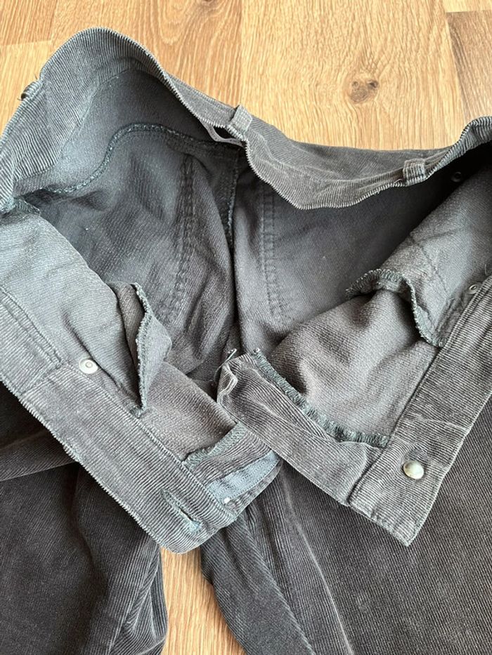 Pantalon en velours de grossesse taille 0 - photo numéro 5