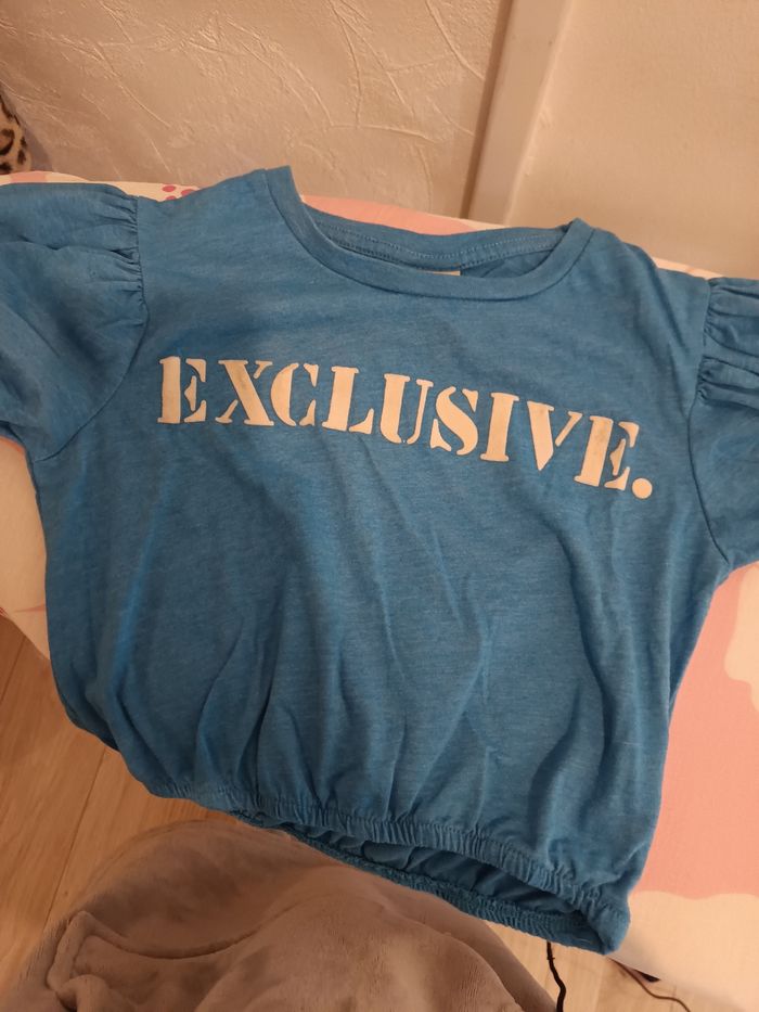 Maillot crop top 7 ans