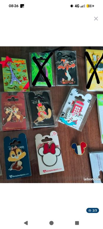 Lot ou à l'unité pin's pin pins Disney