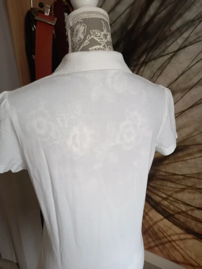 Polo blanc - photo numéro 2