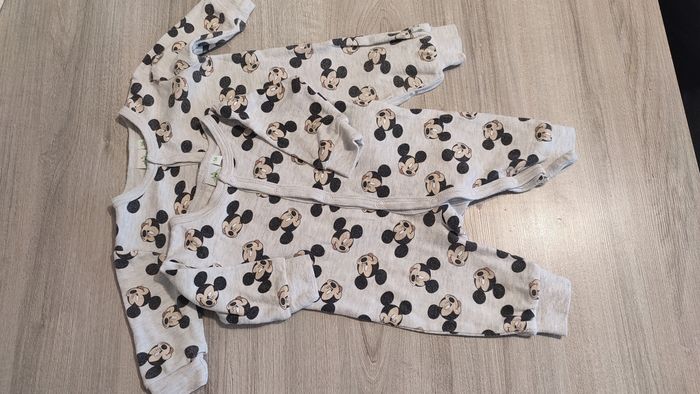 Lot de 2 pyjamas 56 cm disney - photo numéro 5