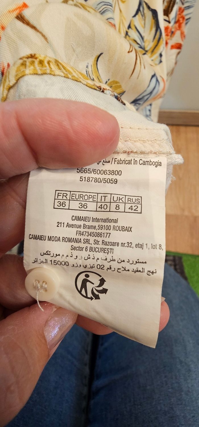 Robe femme camaïeu 36 - photo numéro 5